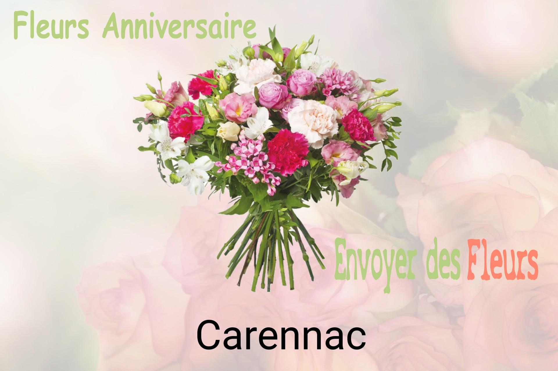 Bouquet de fleurs d’anniversaire livré à Carennac